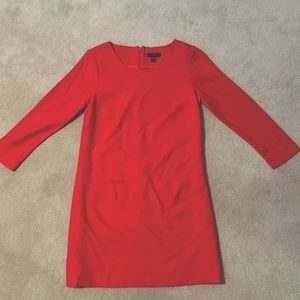 J crew three quarter sleeve dress